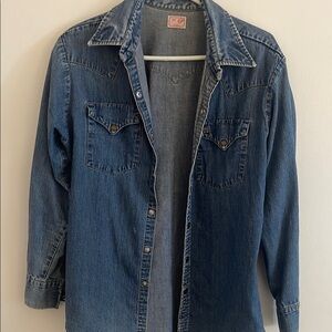 Vintage GWG Blue Denim Shirt western